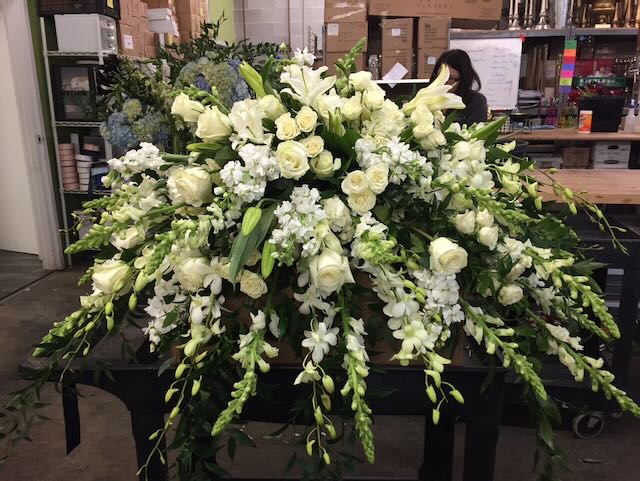 Large White Floral Arrangement